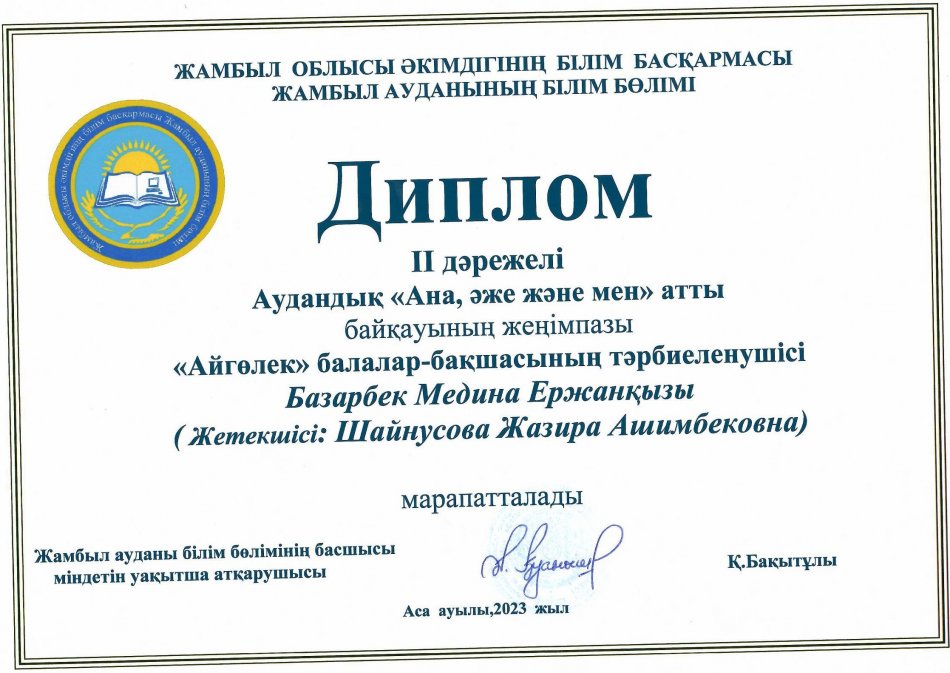 Соңғы 3 жылдағы кәсіби жетістіктерінің көрсеткіштері